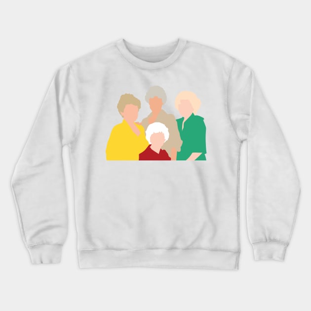 Golden Girls Crewneck Sweatshirt by FutureSpaceDesigns